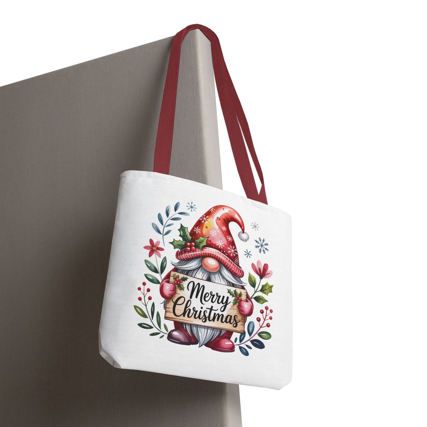 Festive Christmas Gnome Tote Bag