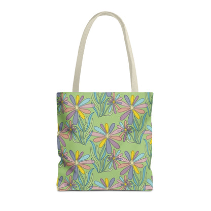 Floral Pattern Tote Bag, Gift for Garden Lovers