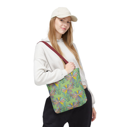 Floral Pattern Tote Bag, Gift for Garden Lovers