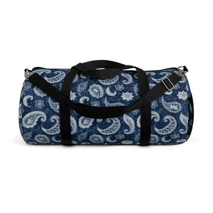 Trendy Paisley Duffel Bag for Travel, Gym, Weekend Getaways