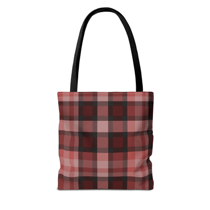 Cozy Plaid Tote Bag, Perfect for Fashionistas