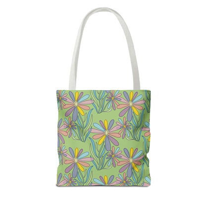 Floral Pattern Tote Bag, Gift for Garden Lovers