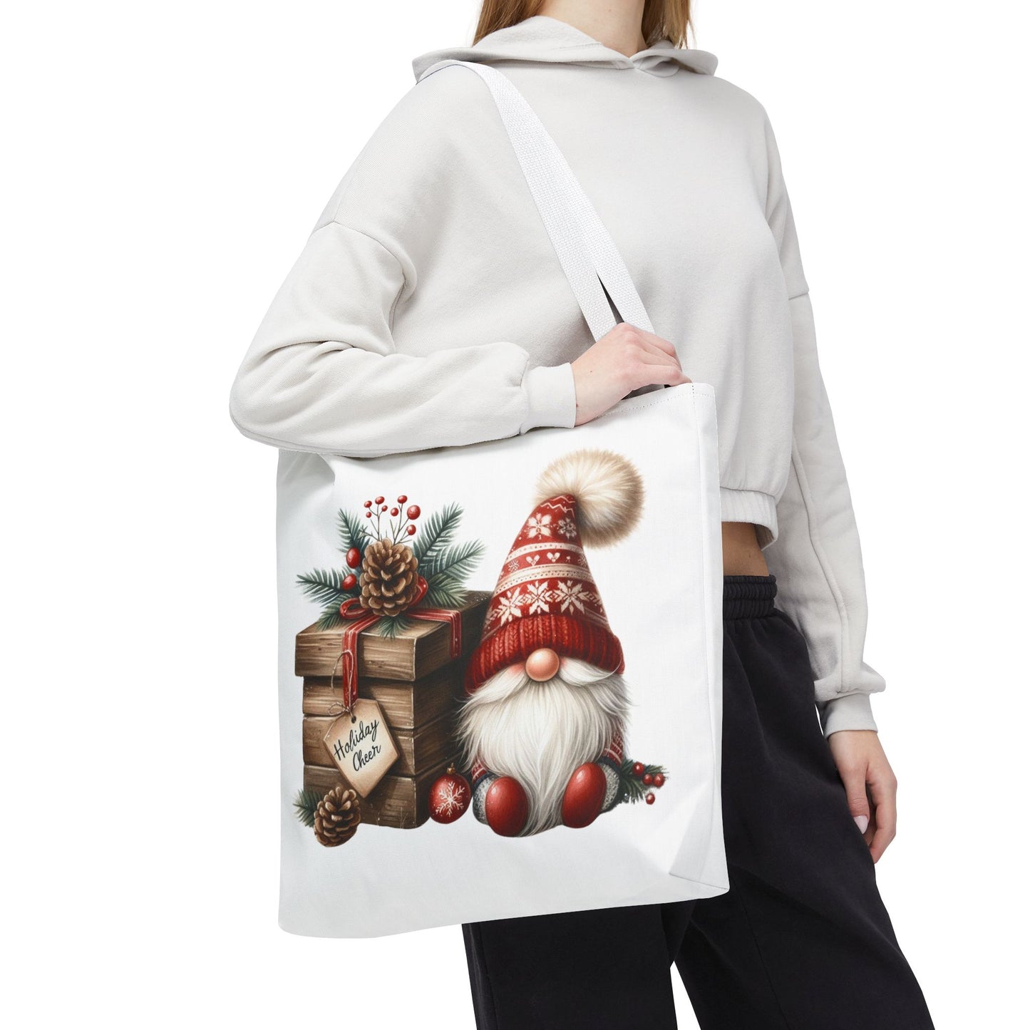 Christmas Gnome Tote Bag
