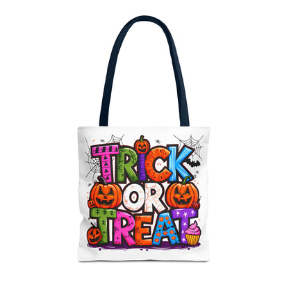Halloween Trick or Treat Tote Bag, Spooky Gift