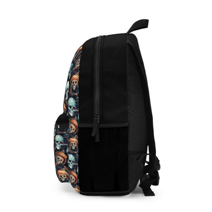 Skull Design Backpack