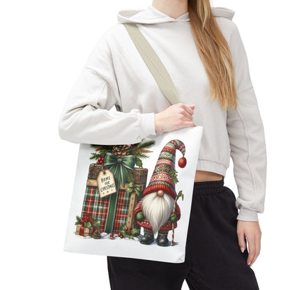 Christmas Gnome Tote Bag