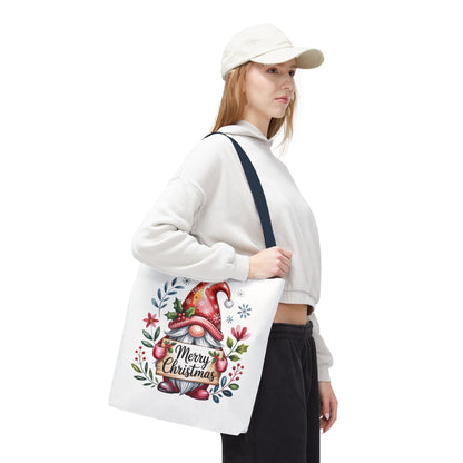 Festive Christmas Gnome Tote Bag