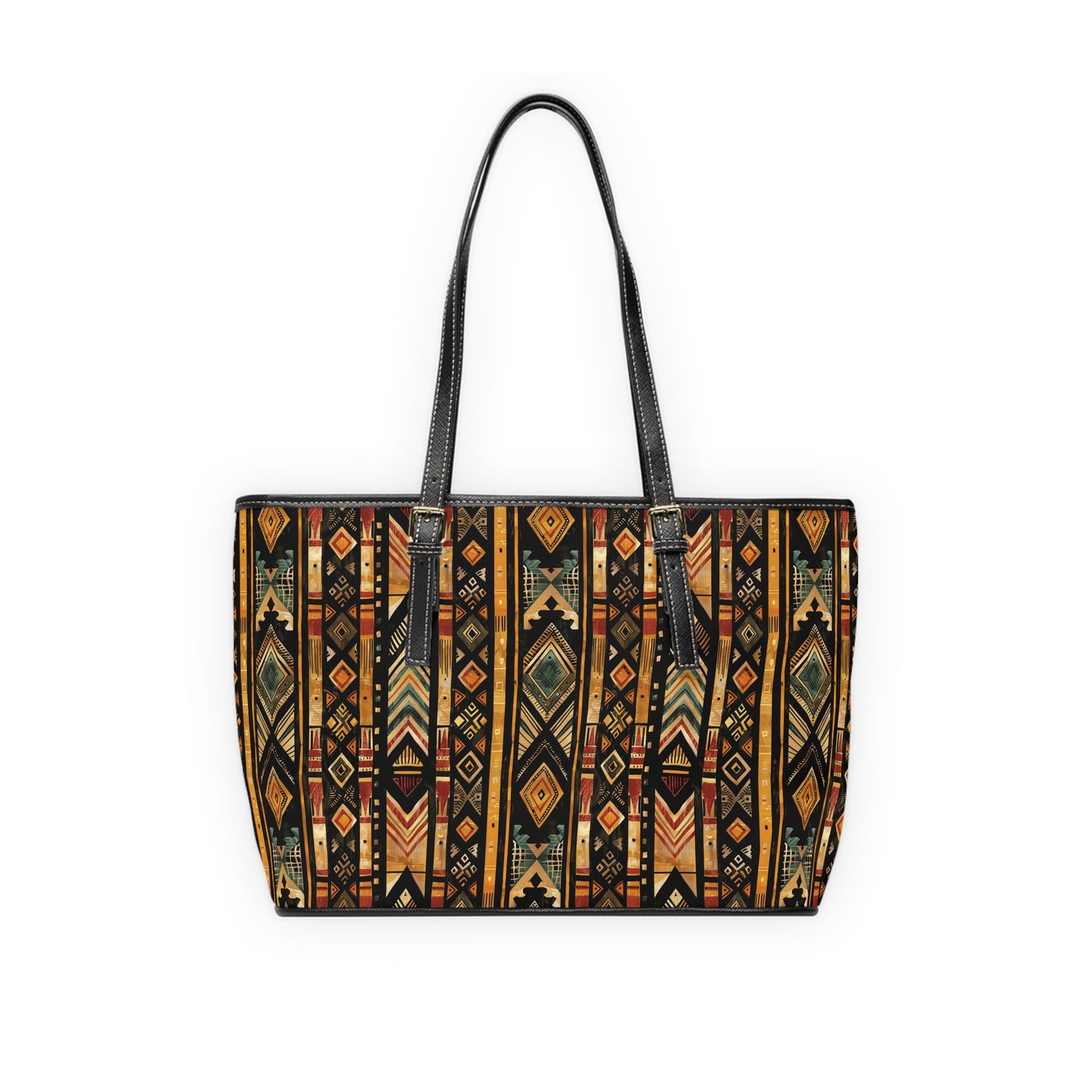 Tribal Aztec Pattern Shoulder Bag – Boho Geometric Tote