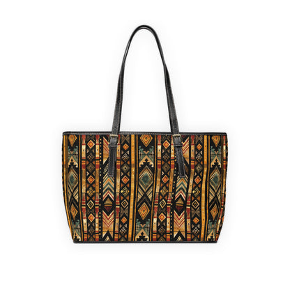 Tribal Aztec Pattern Shoulder Bag – Boho Geometric Tote
