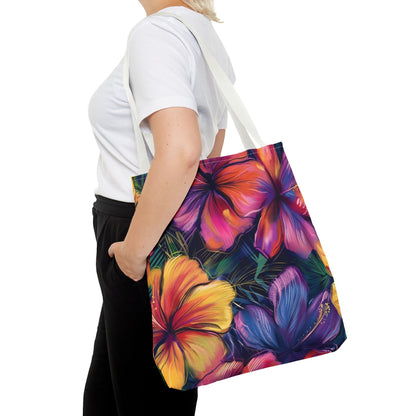 Tropical Floral Tote Bag