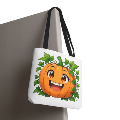 Cute Pumpkin Tote Bag for Fall