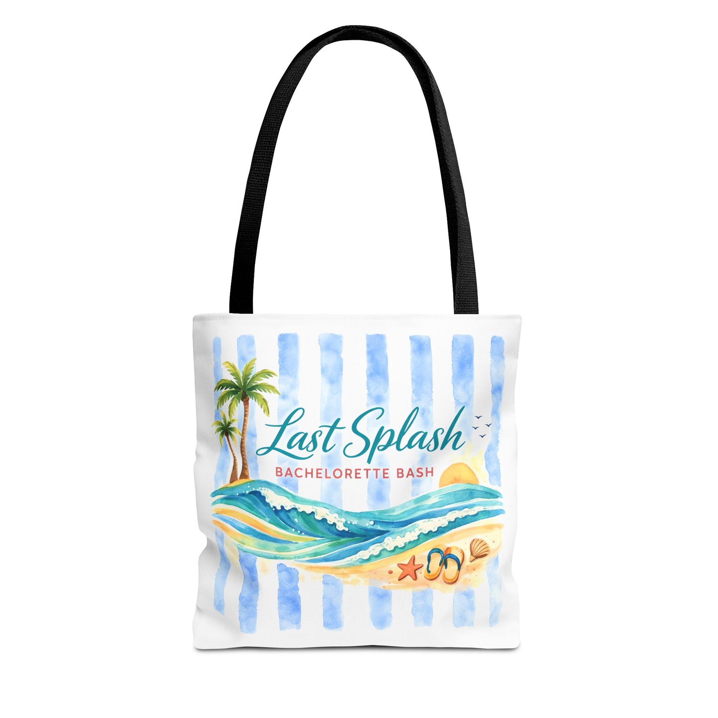 Last Splash Bachelorette Tote Bag – Beach Party Bridal Favor