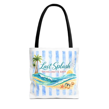 Last Splash Bachelorette Tote Bag – Beach Party Bridal Favor