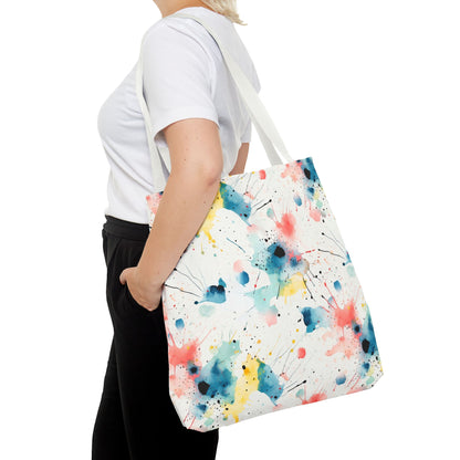 Colorful Watercolor Tote Bag