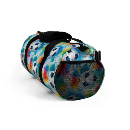 Colorful Soccer Duffel Bag