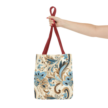 Elegant Floral Tote Bag