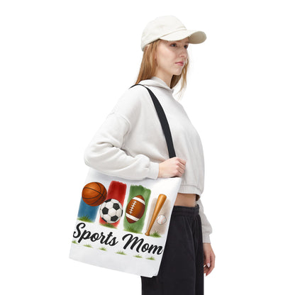 Sporty Mom Tote Bag