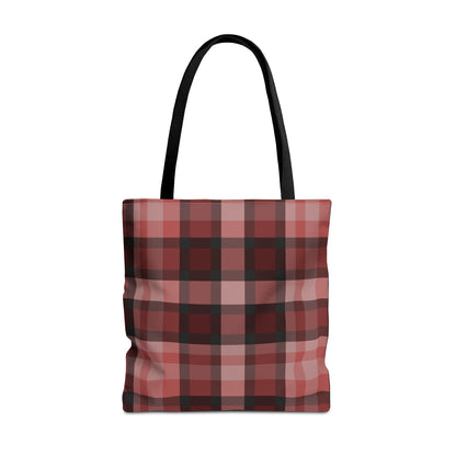 Cozy Plaid Tote Bag, Perfect for Fashionistas