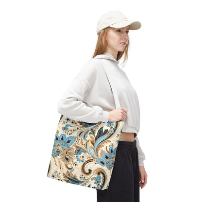 Elegant Floral Tote Bag