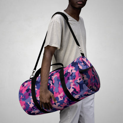 Bold Camo Duffel Bag for Gym, Travel, Weekend Getaways