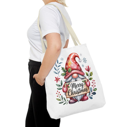 Festive Christmas Gnome Tote Bag