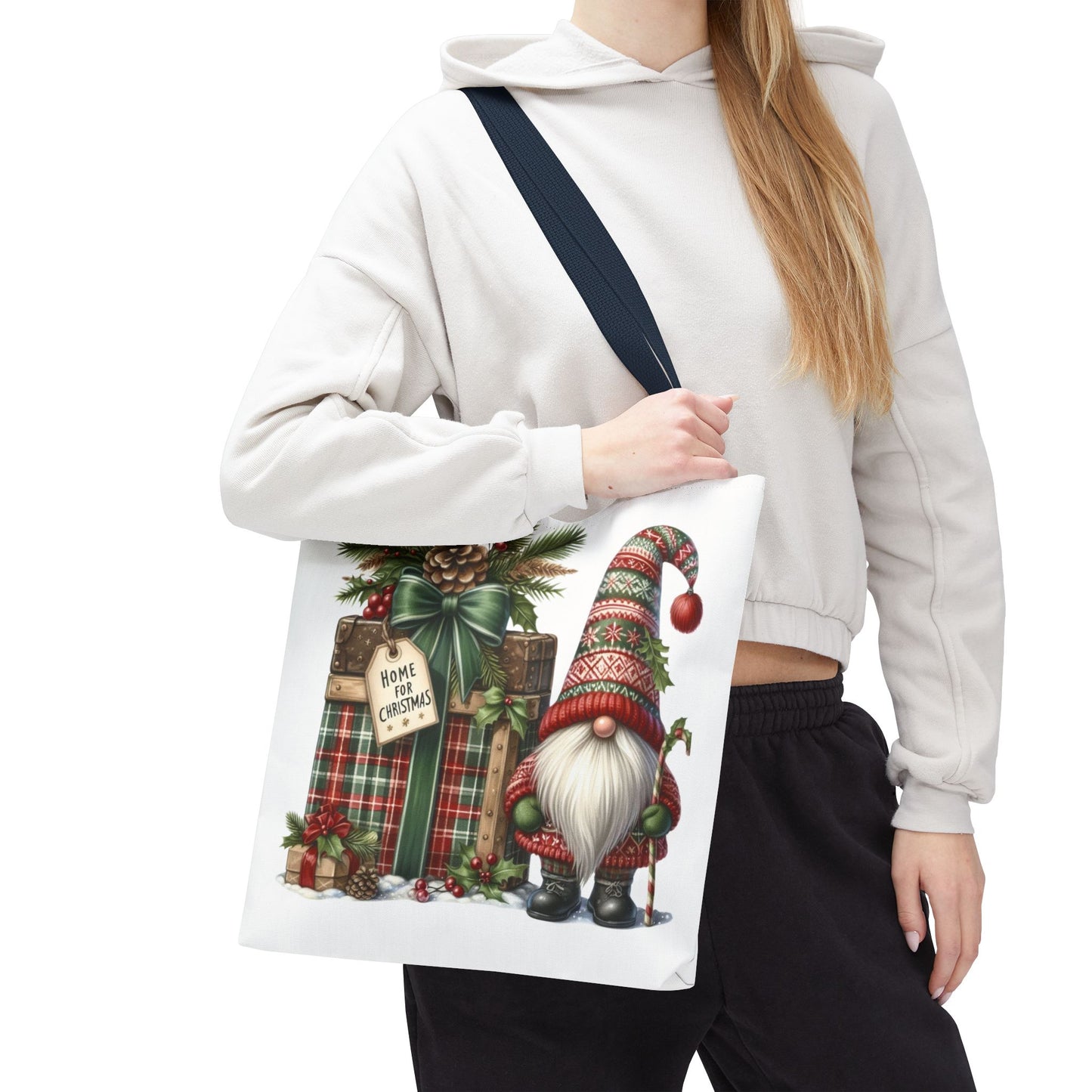 Christmas Gnome Tote Bag
