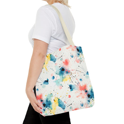 Colorful Watercolor Tote Bag