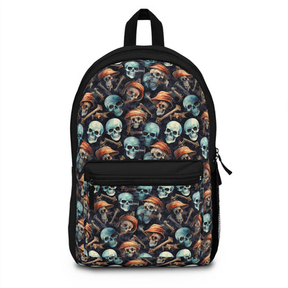 Skull Design Backpack