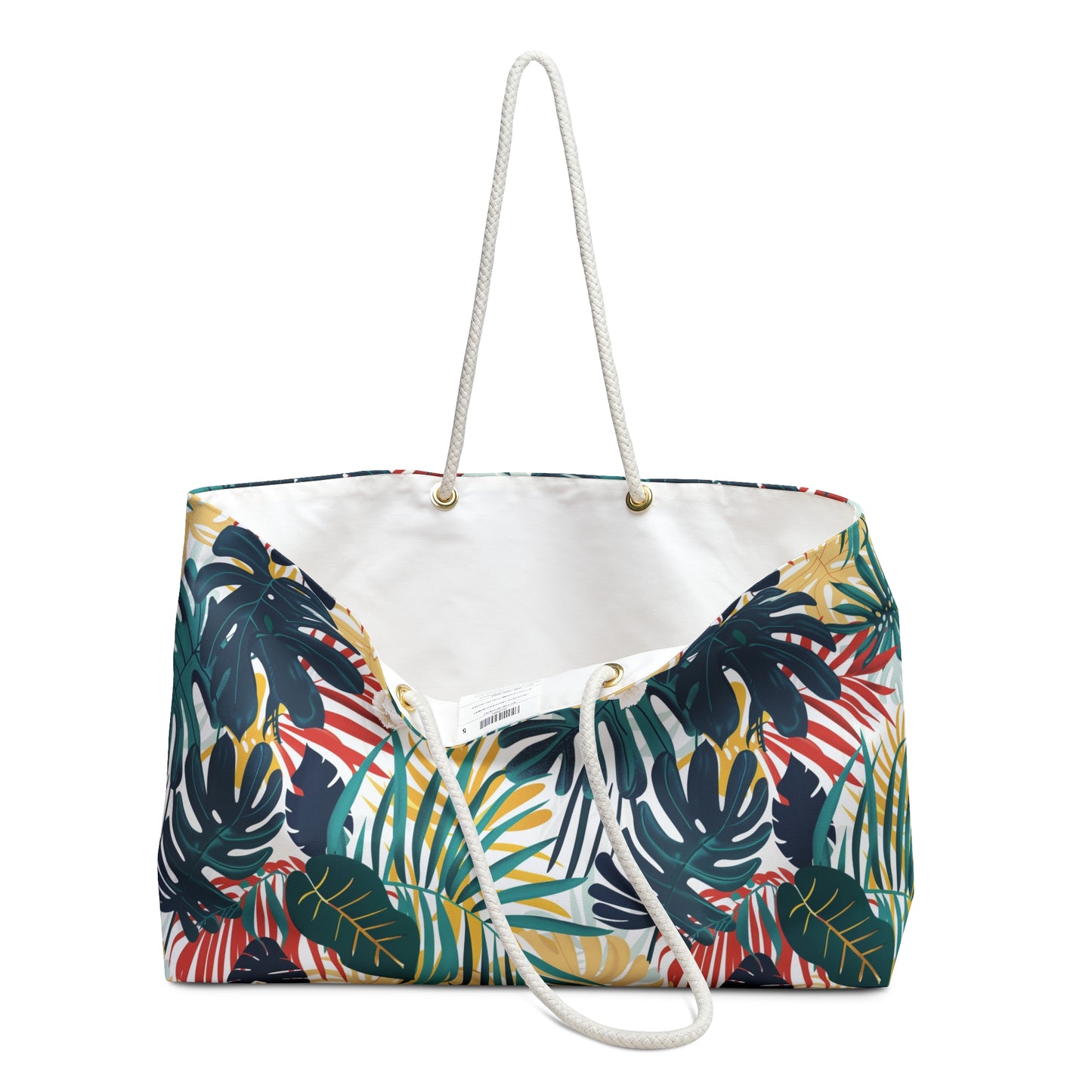 Tropical Palm Weekender or Beach Bag