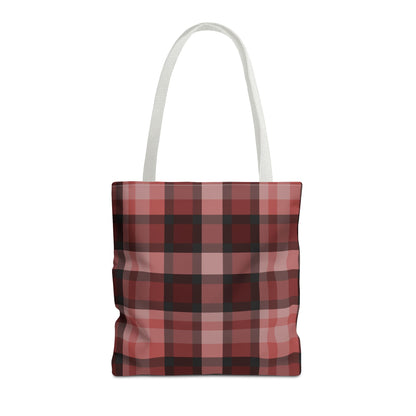 Cozy Plaid Tote Bag, Perfect for Fashionistas