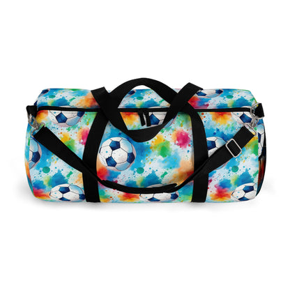 Colorful Soccer Duffel Bag