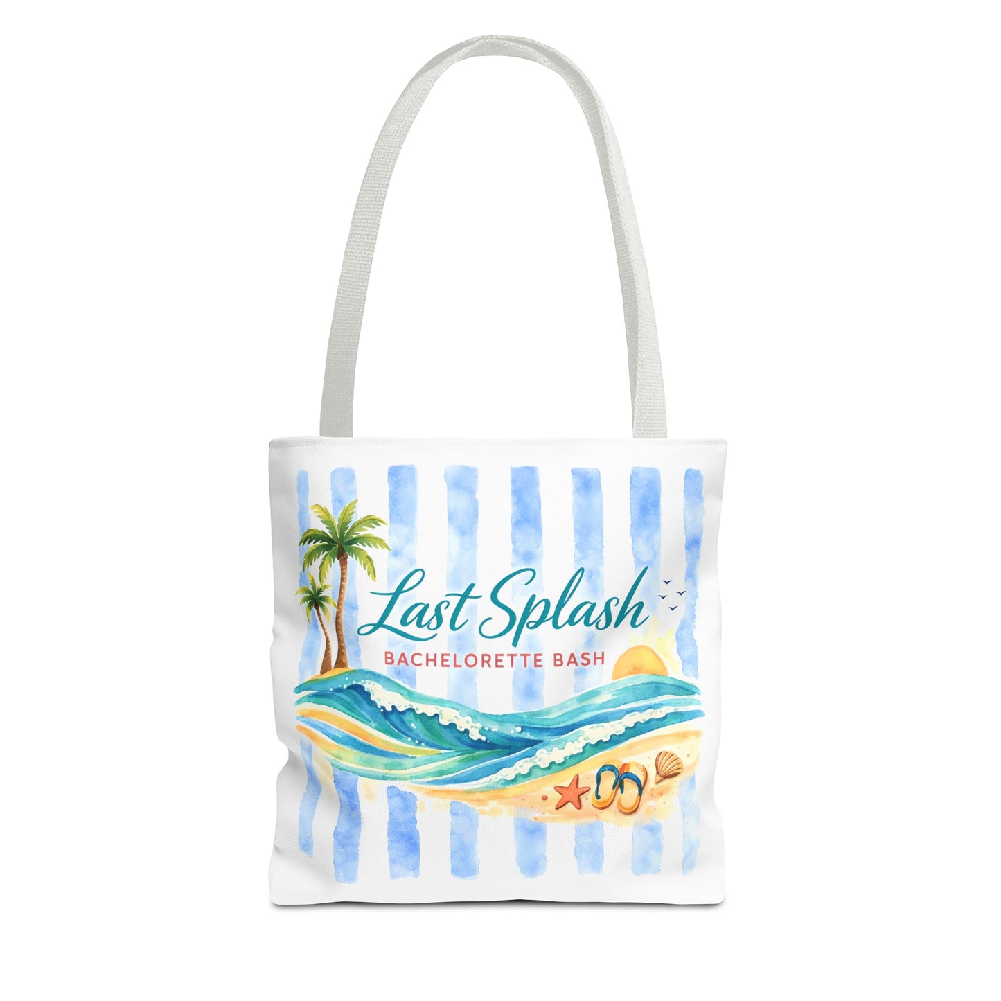 Last Splash Bachelorette Tote Bag – Beach Party Bridal Favor