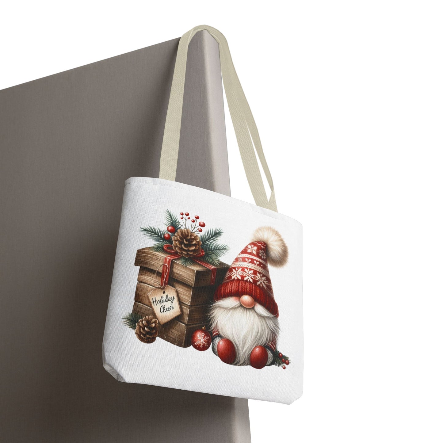 Christmas Gnome Tote Bag
