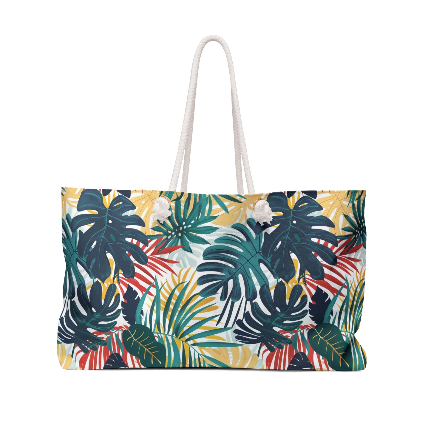 Tropical Palm Weekender or Beach Bag