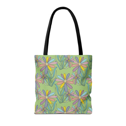 Floral Pattern Tote Bag, Gift for Garden Lovers