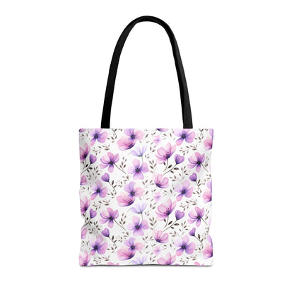Watercolor Floral Tote Bag
