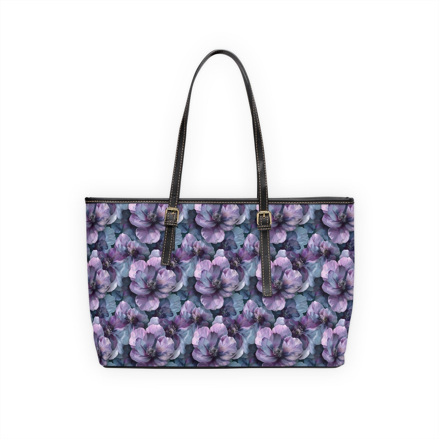 Floral Purple Peony Shoulder Bag