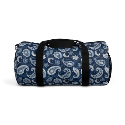 Trendy Paisley Duffel Bag for Travel, Gym, Weekend Getaways