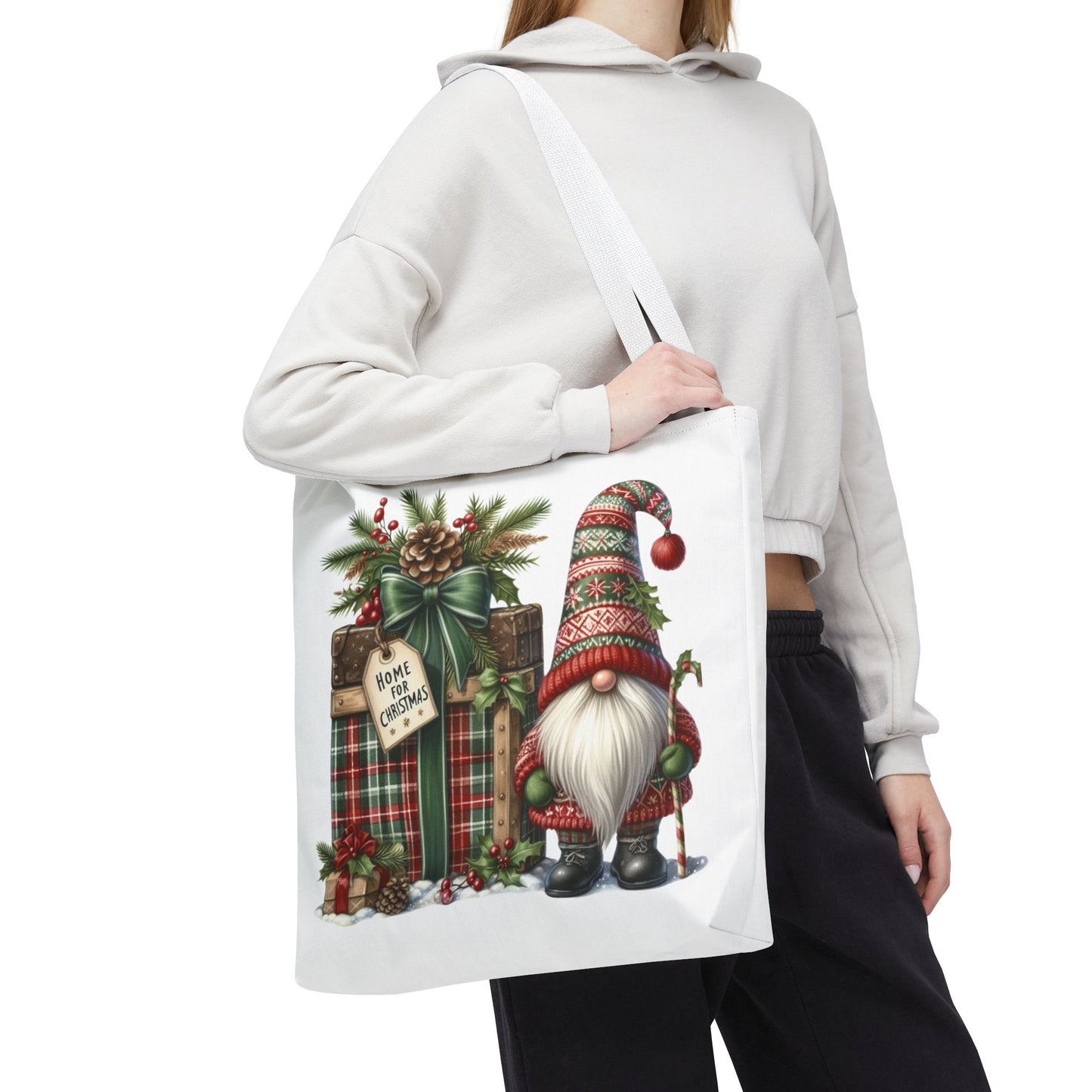 Christmas Gnome Tote Bag